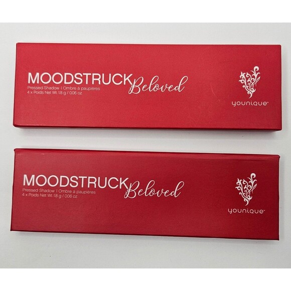 Younique Moodstruck Beloved Pressed Shadow 4 Eyeshadow Palette New in Box - Picture 4 of 6